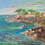 Voile sur la côte